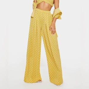 Pretty Little Thing Polka Dotted Pants